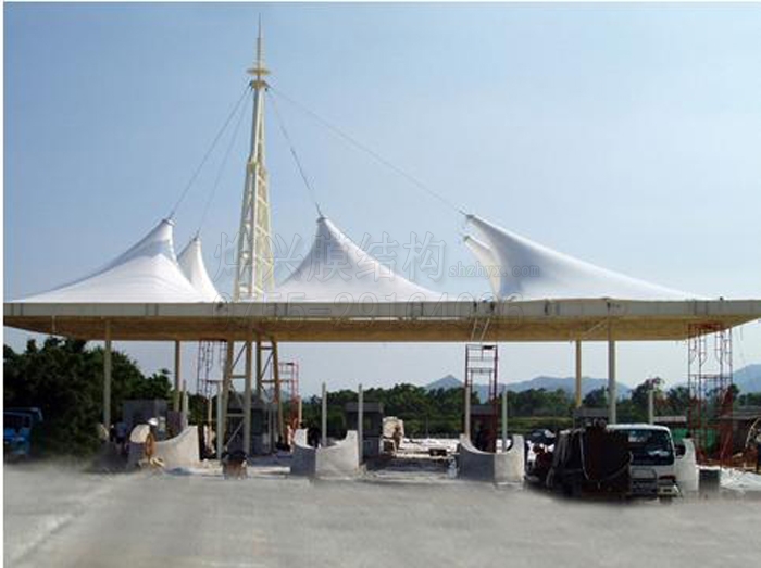 膜结构收费站维护-深圳市烨兴膜结构工程有限公司 膜结构收费站 维护.jpg