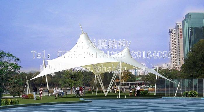 祝贺烨兴签订广州大学城码头抗强风膜结构遮阳棚项目