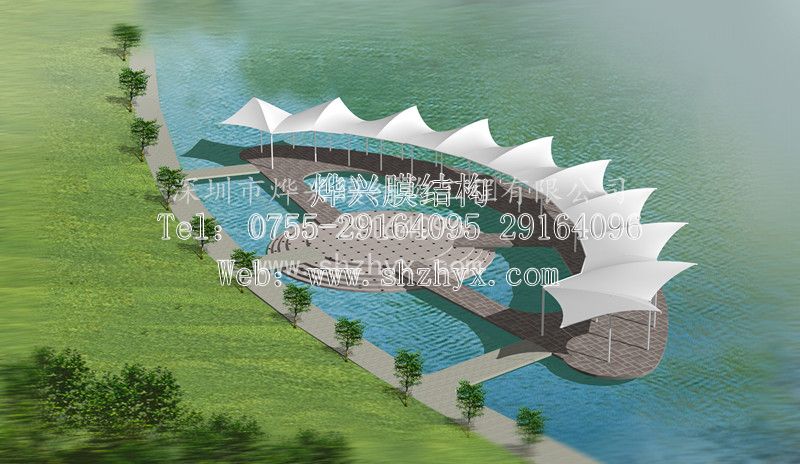 园林景观膜结构之膜结构小品